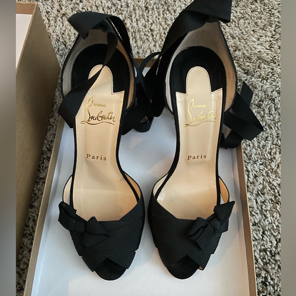 Christeriva 100 black heels
